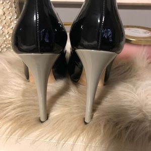 Giuseppe Zanotti black and gray patten leather